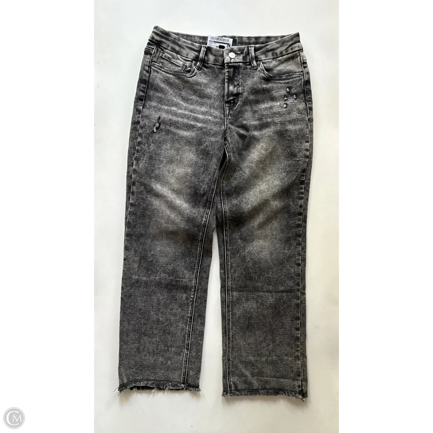 Jeans Wide Leg By Micas In Black, Size: 4