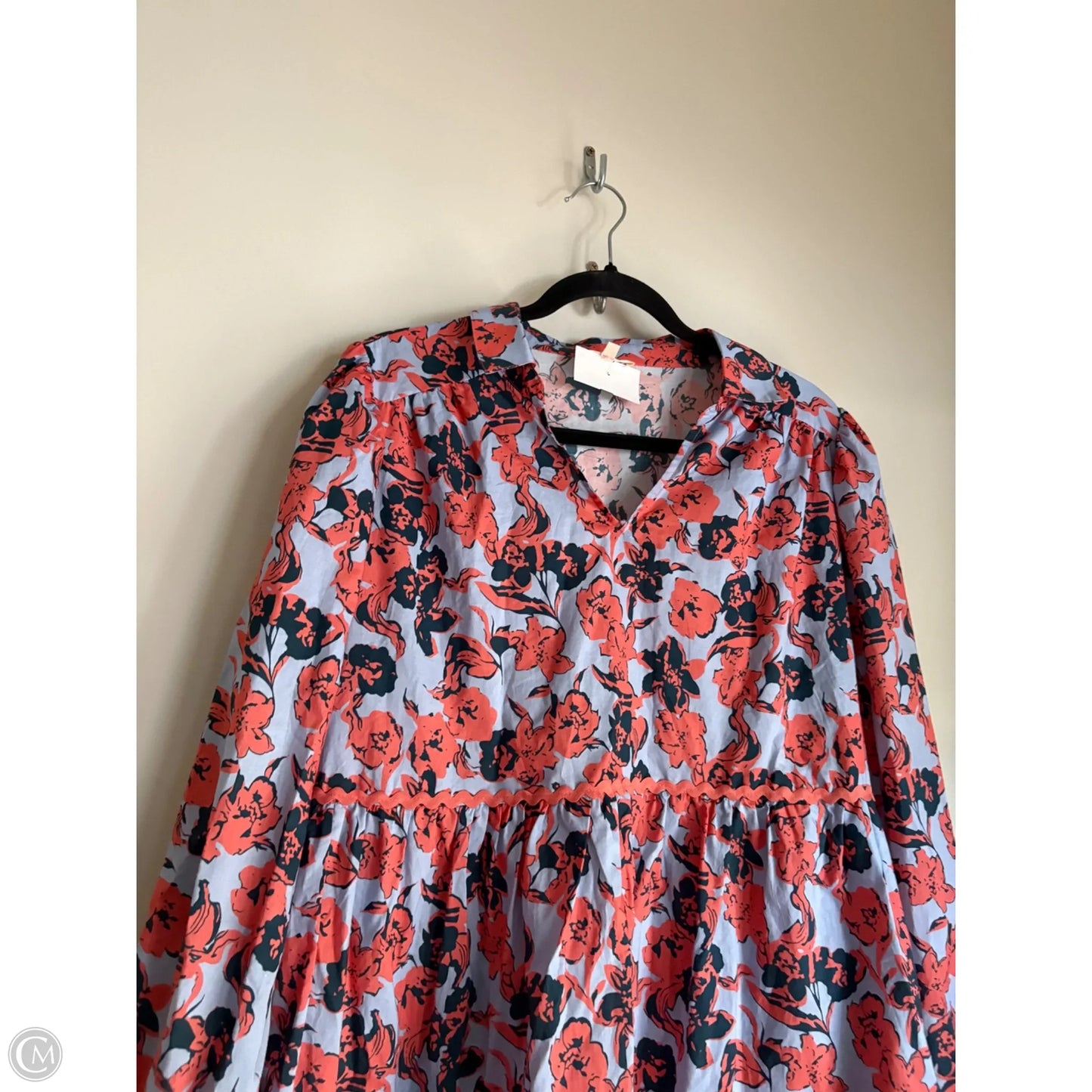 Dress Casual Midi By Jodifl In Floral Print, Size: L