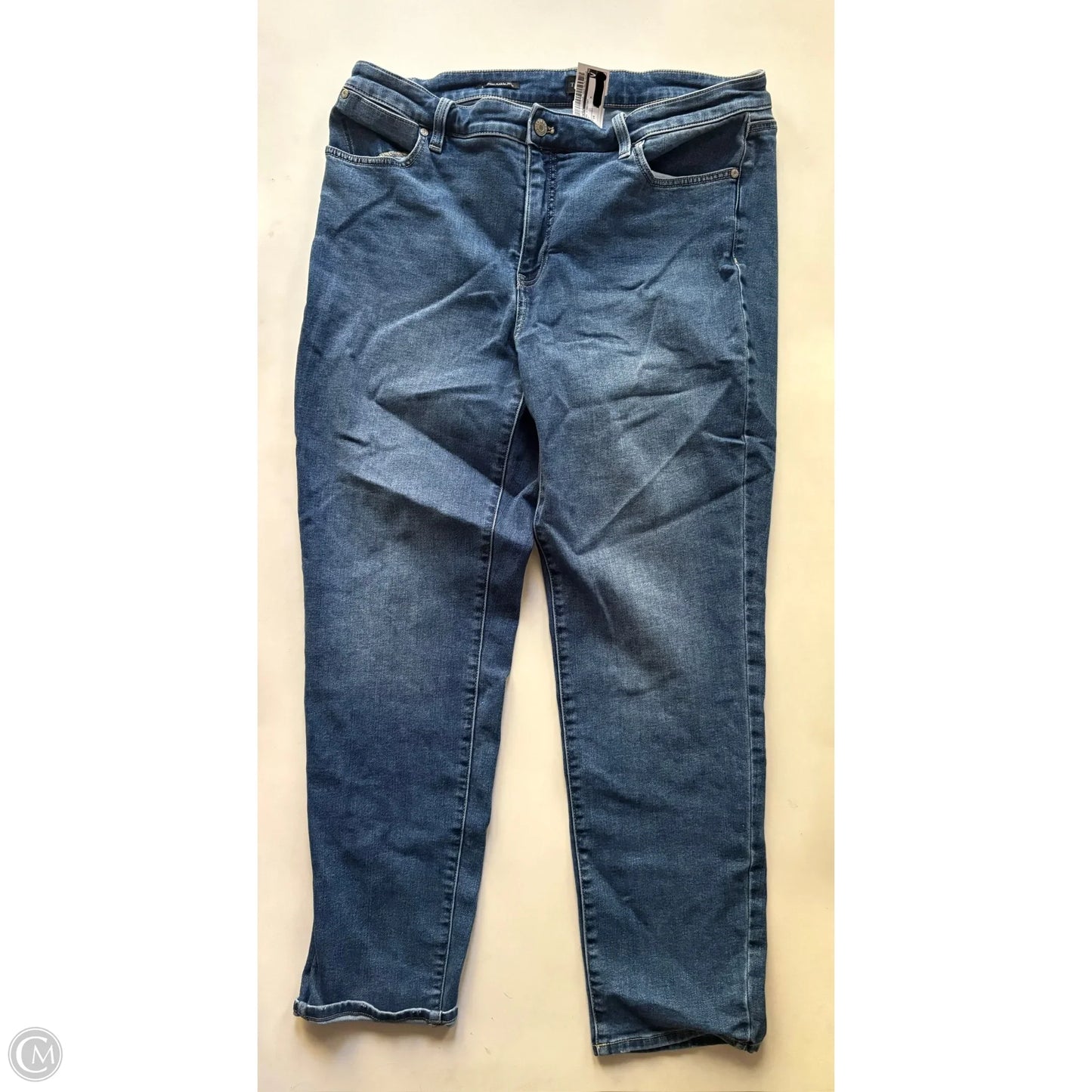 Jeans Straight By Talbots In Blue, Size: 14