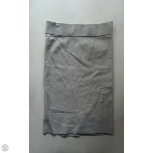 Skirt Maxi By Loft In Grey, Size: 8
