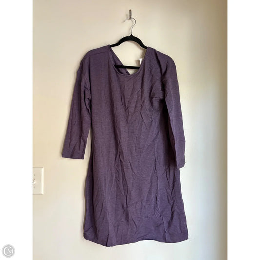 Dress Casual Maxi By Loft In Purple, Size: M