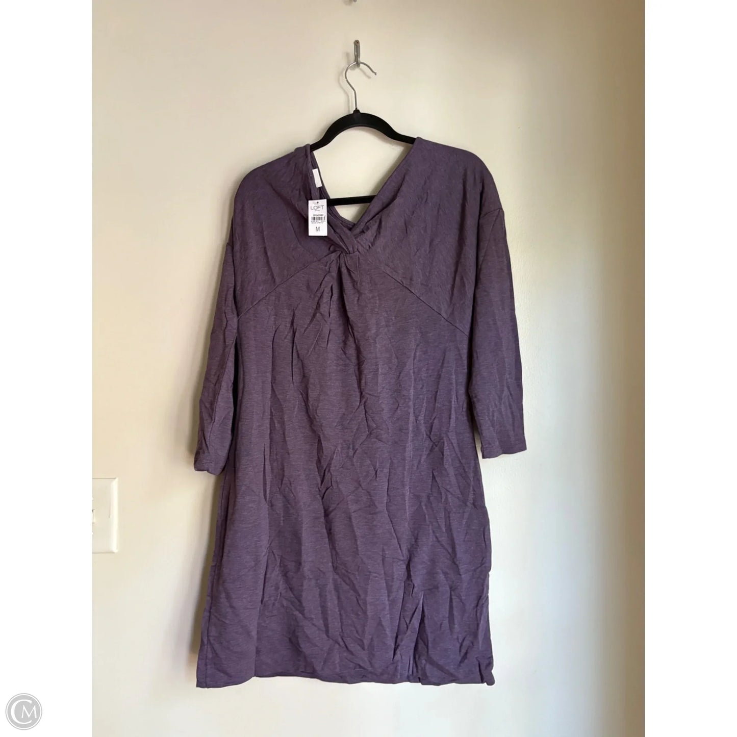 Dress Casual Maxi By Loft In Purple, Size: M