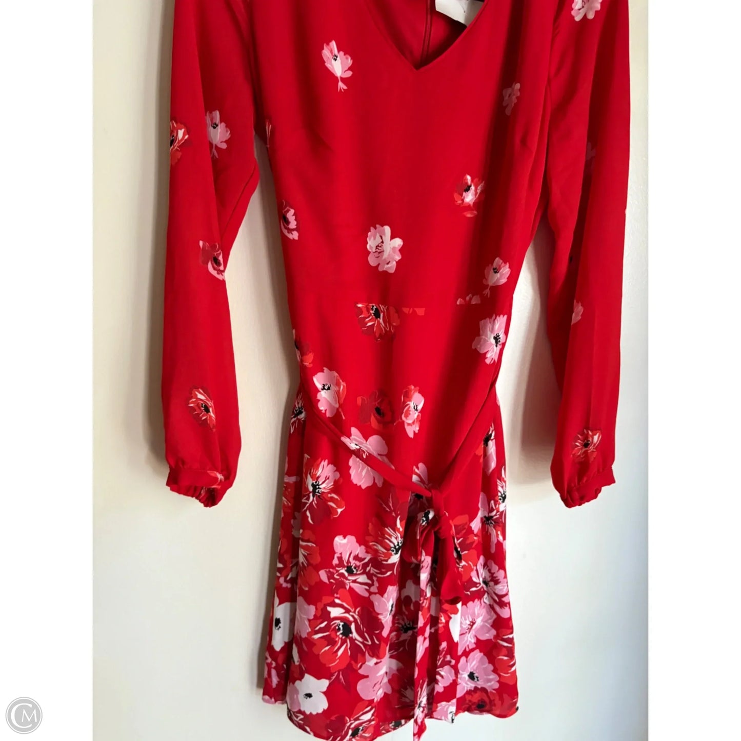 Dress Work By White House Black Market In Red, Size: M