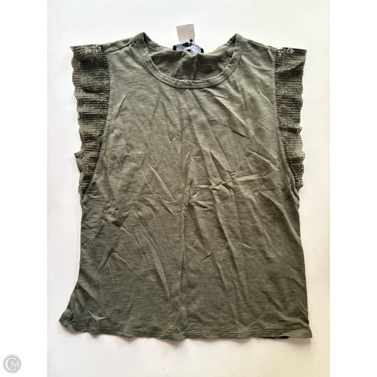 Top Sleeveless By White House Black Market In Green, Size: M