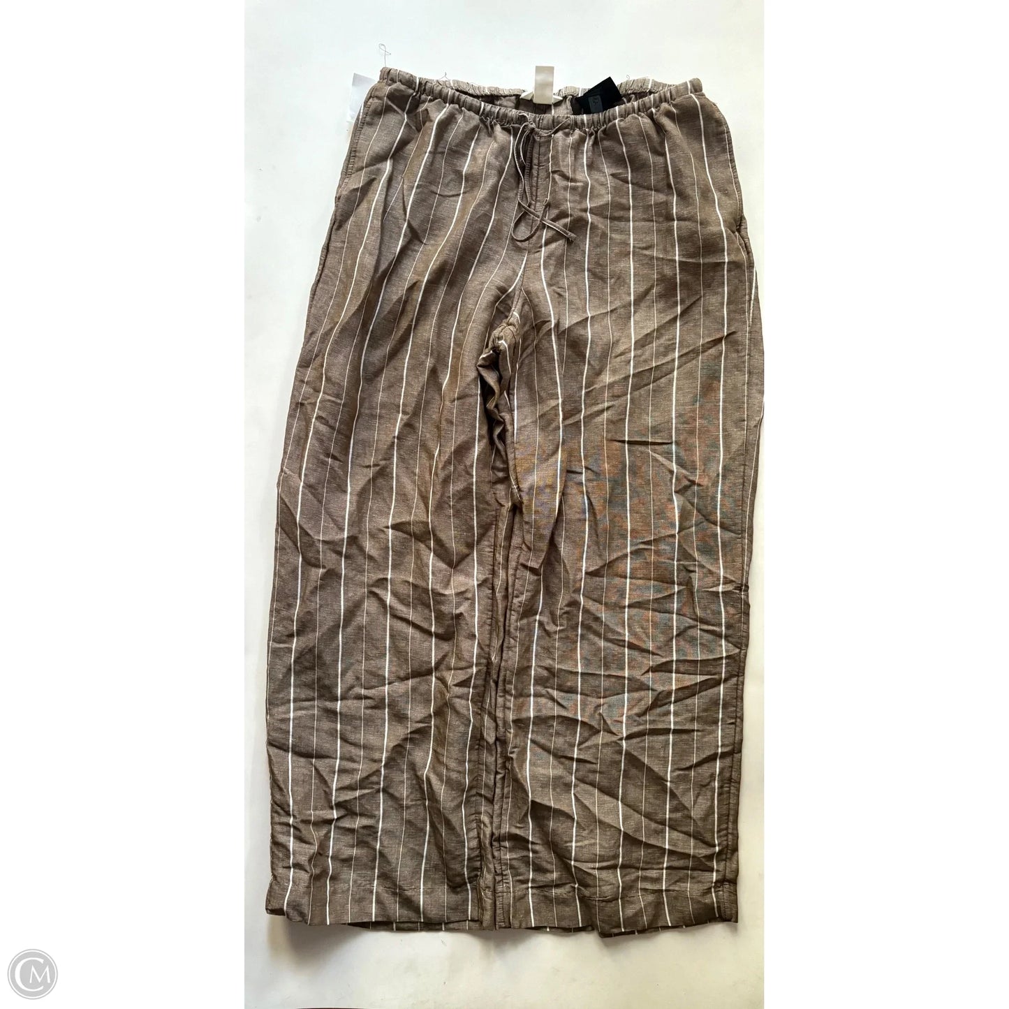 Pants Lounge By H&m In Striped Pattern, Size: L