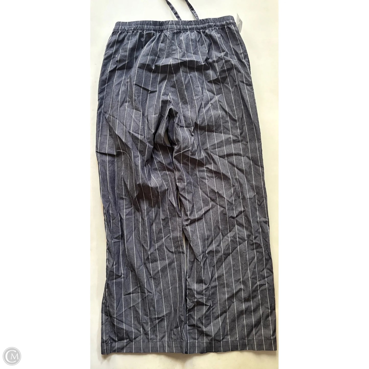 Pants Lounge By H&m In Striped Pattern, Size: M