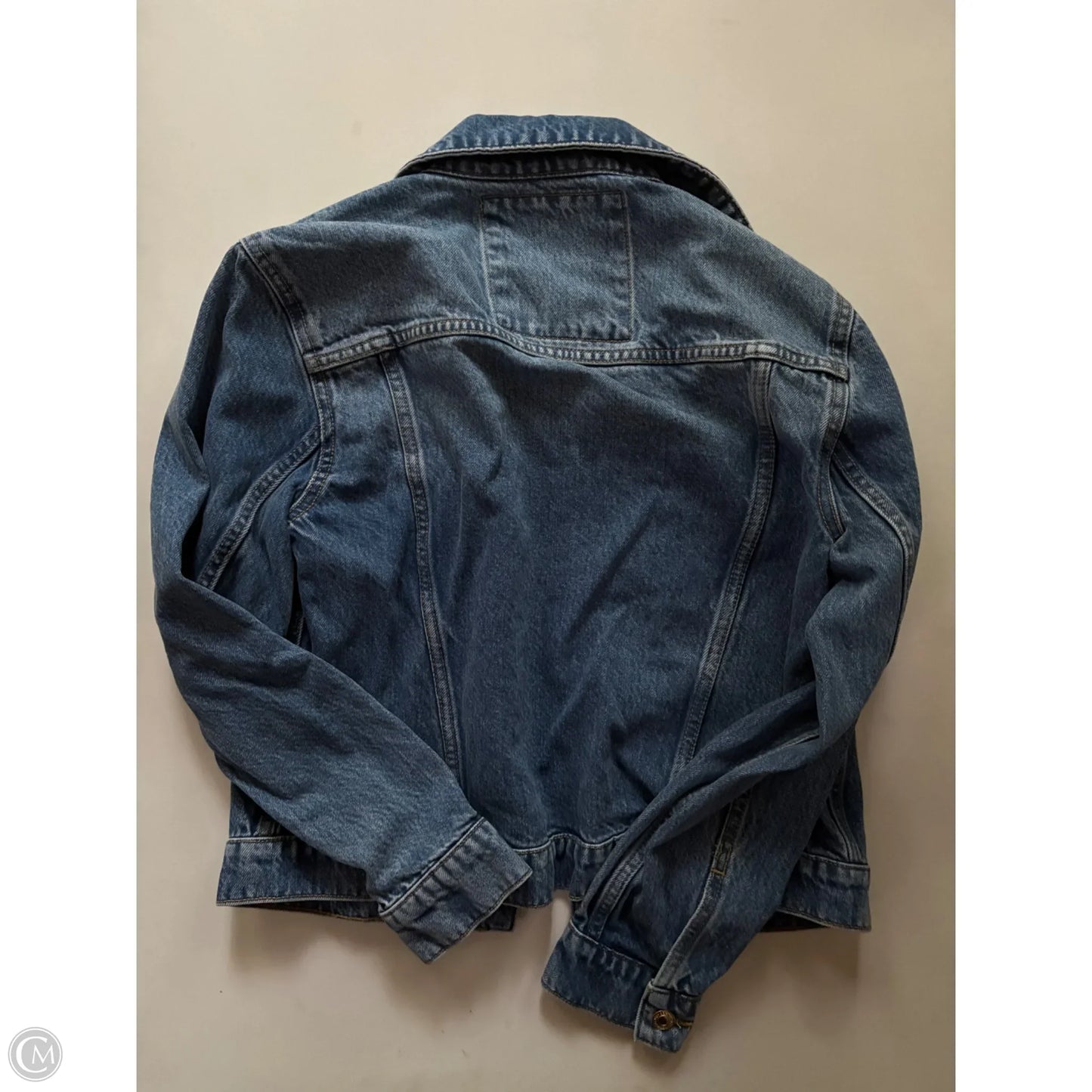 Jacket Designer By Michael Kors In Blue, Size: M