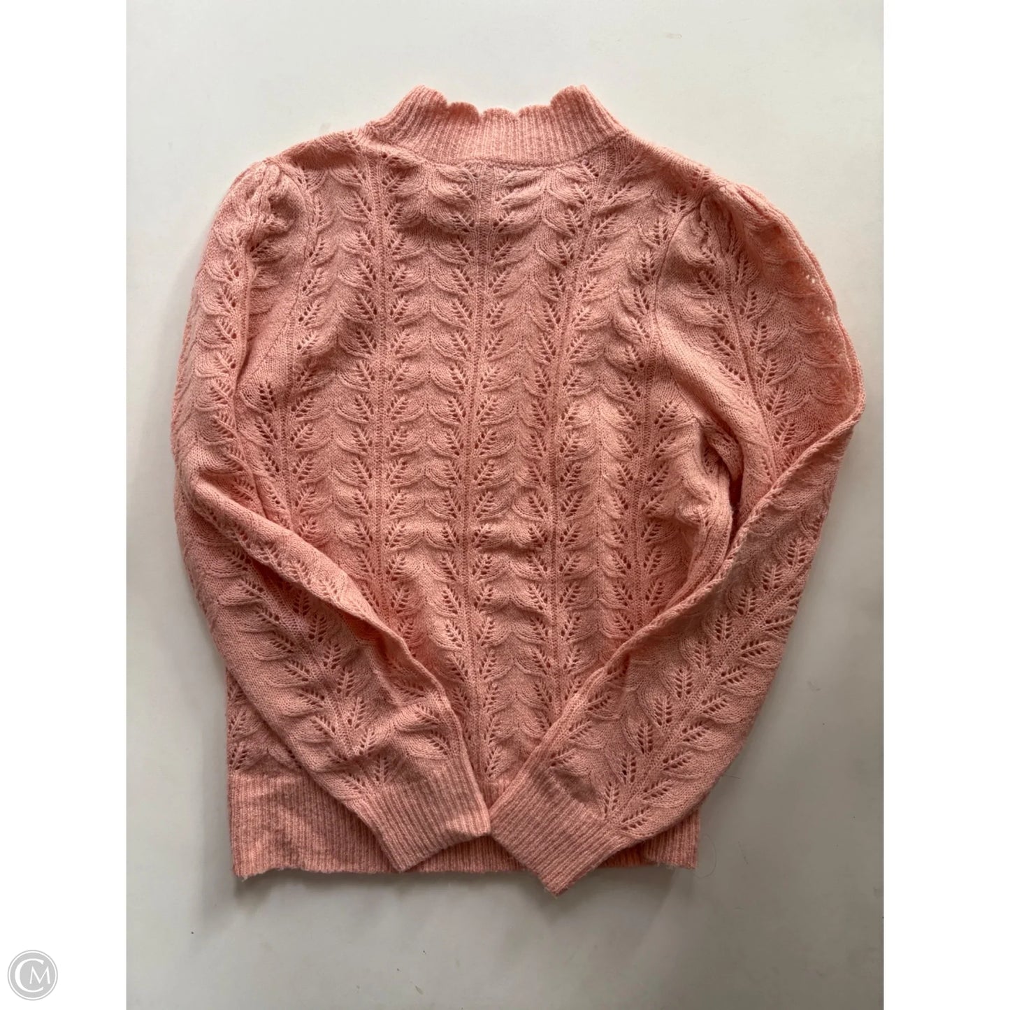Sweater By Loft In Peach, Size: S