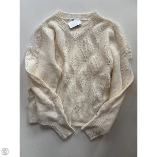 Sweater By Old Navy In Cream, Size: M