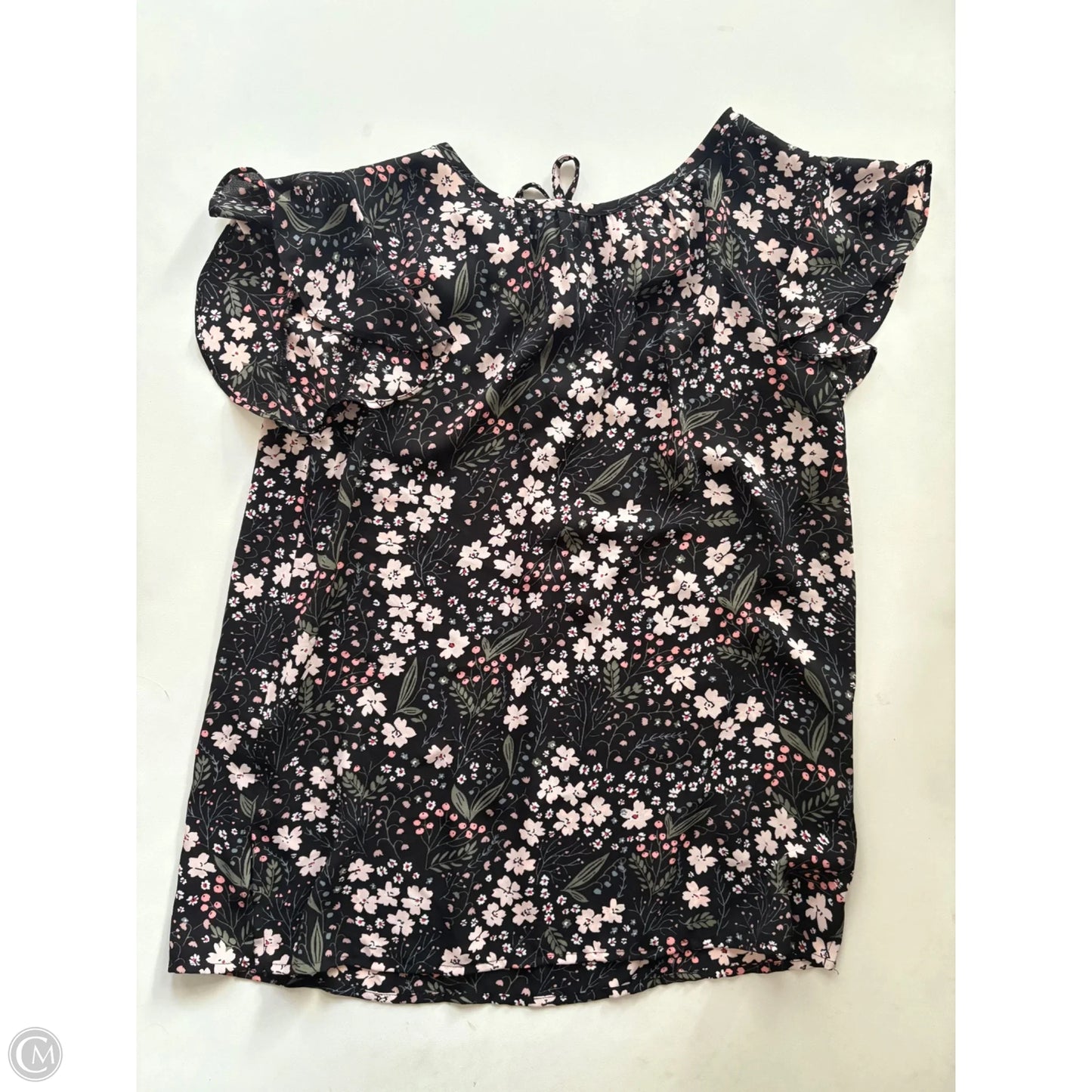 Blouse Sleeveless By Loft In Black, Size: Xs