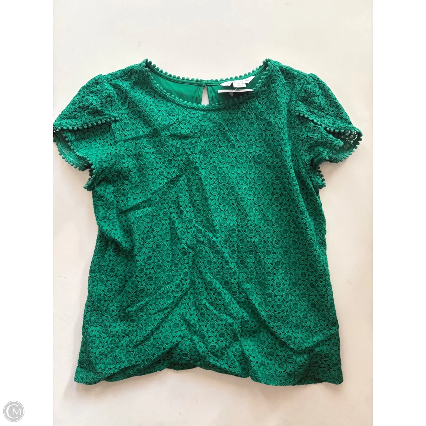 Top Sleeveless By Liz Claiborne In Green, Size: S