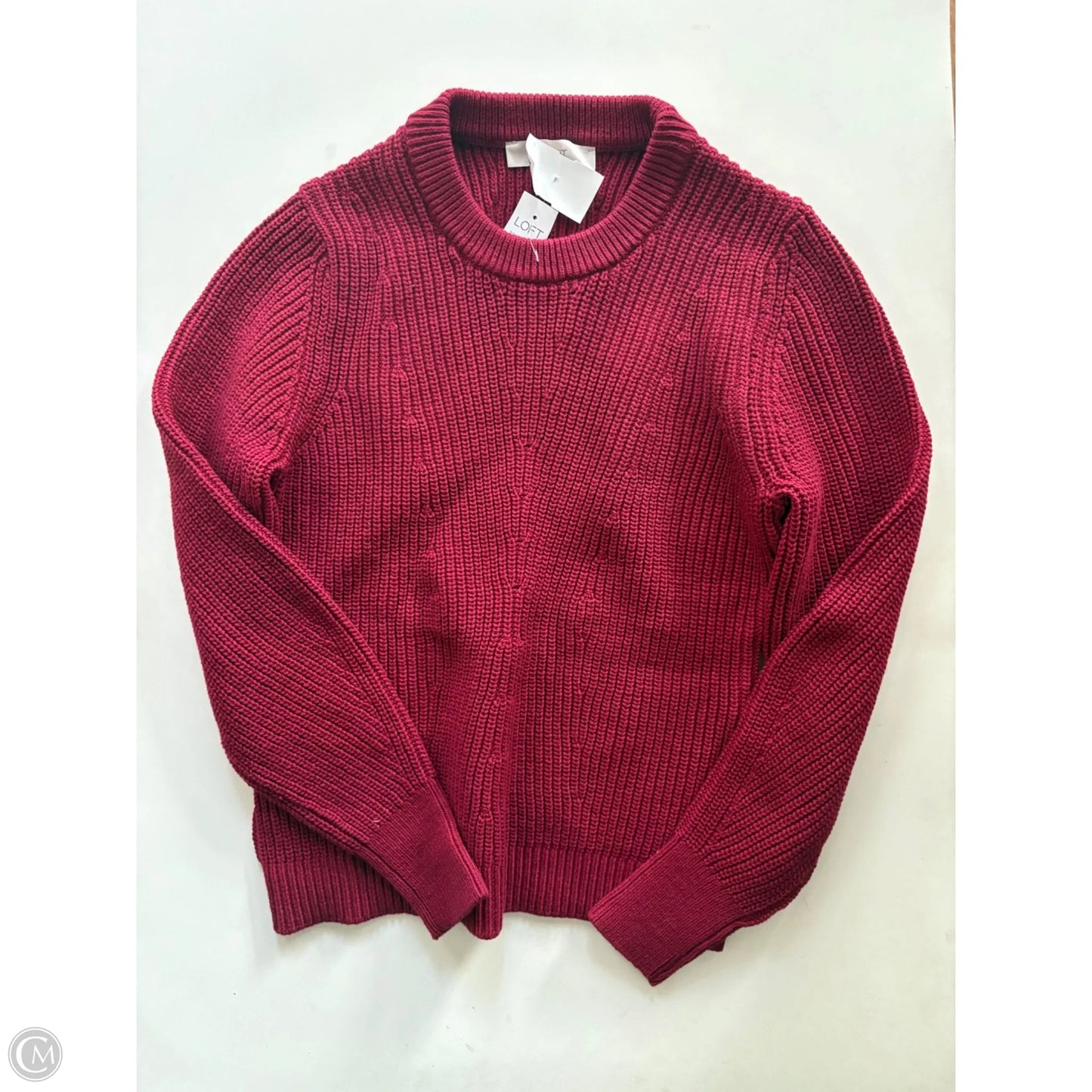Sweater By Loft In Red, Size: M