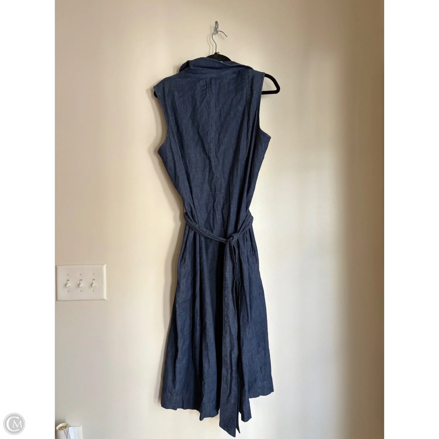 Dress Casual Maxi By Anne Klein In Blue, Size: Xl