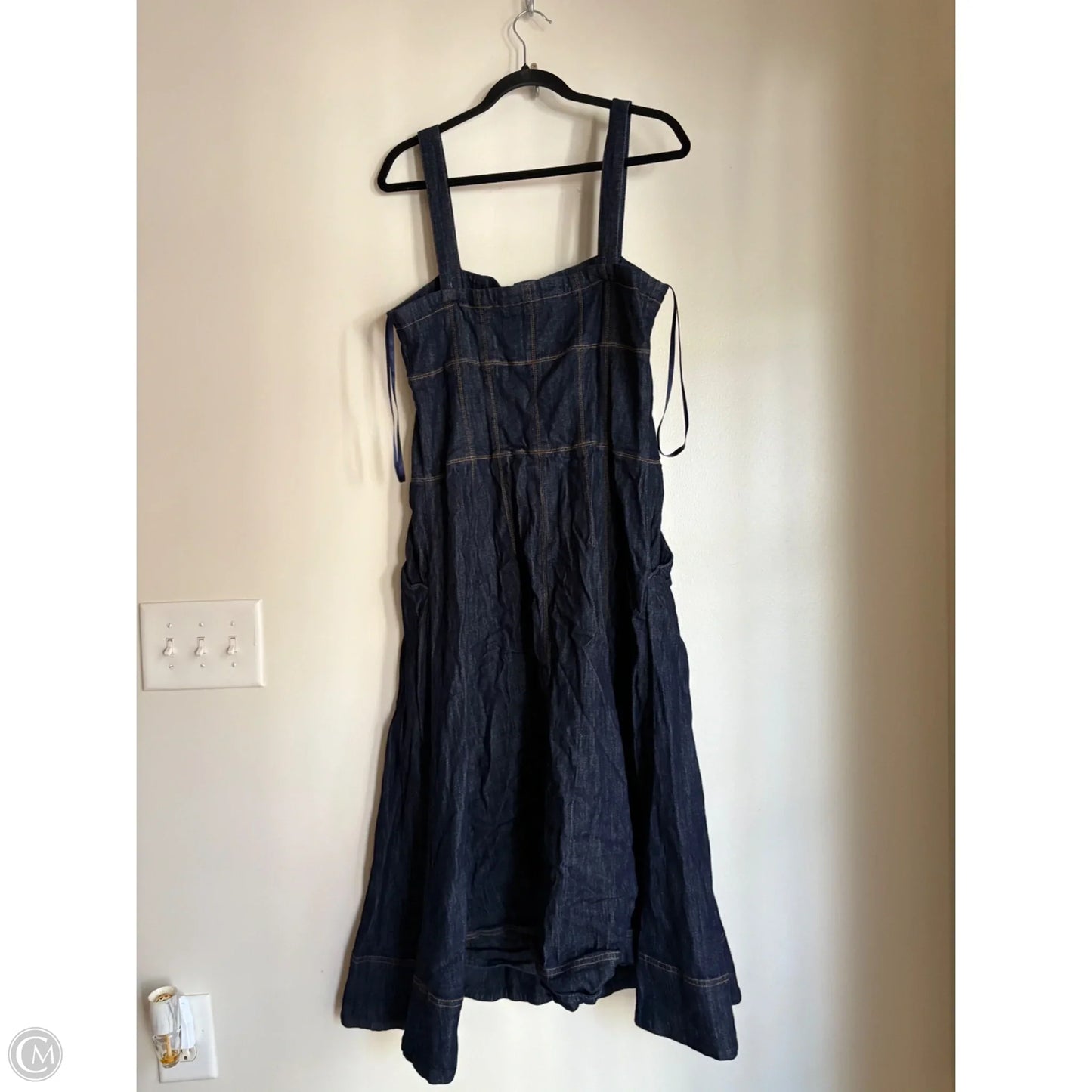 Dress Casual Maxi By Maeve In Blue, Size: Xl