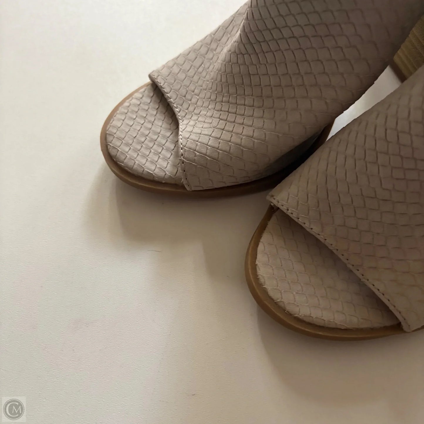 Shoes Heels Block By Express In Cream, Size: 7