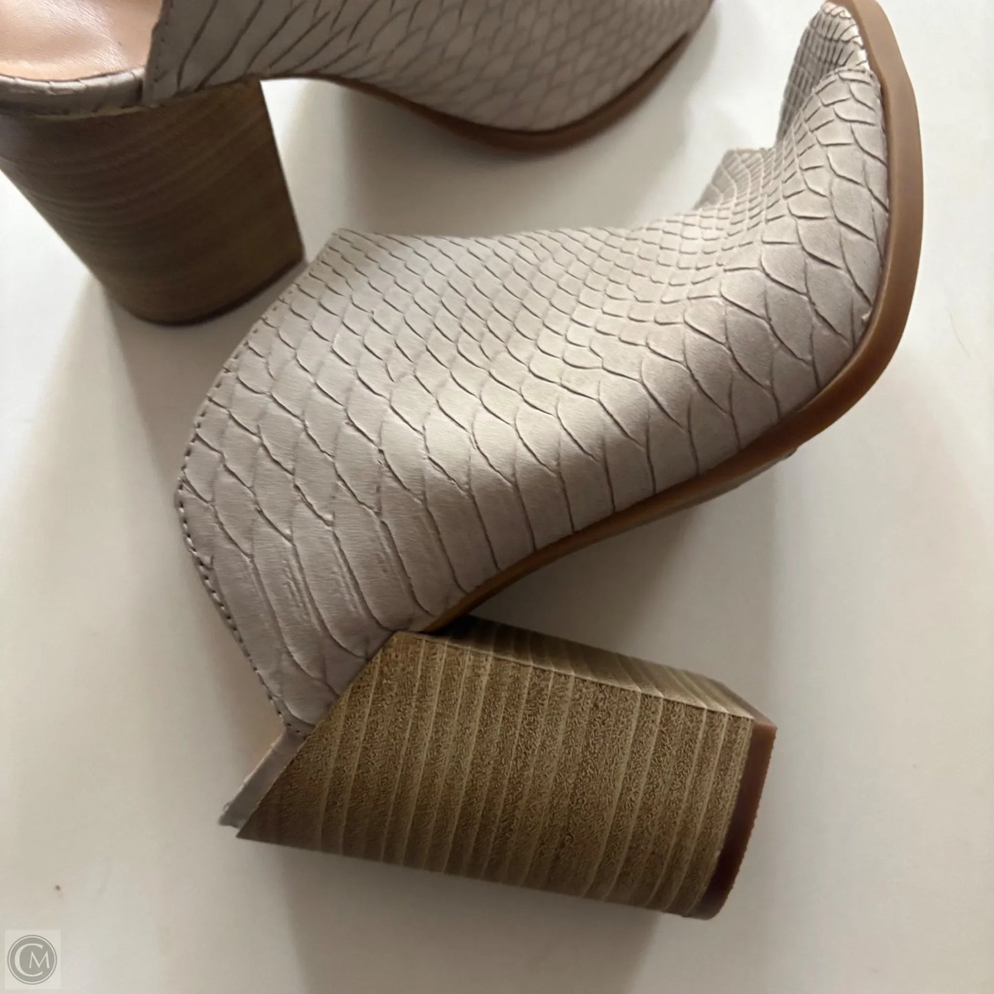 Shoes Heels Block By Express In Cream, Size: 7