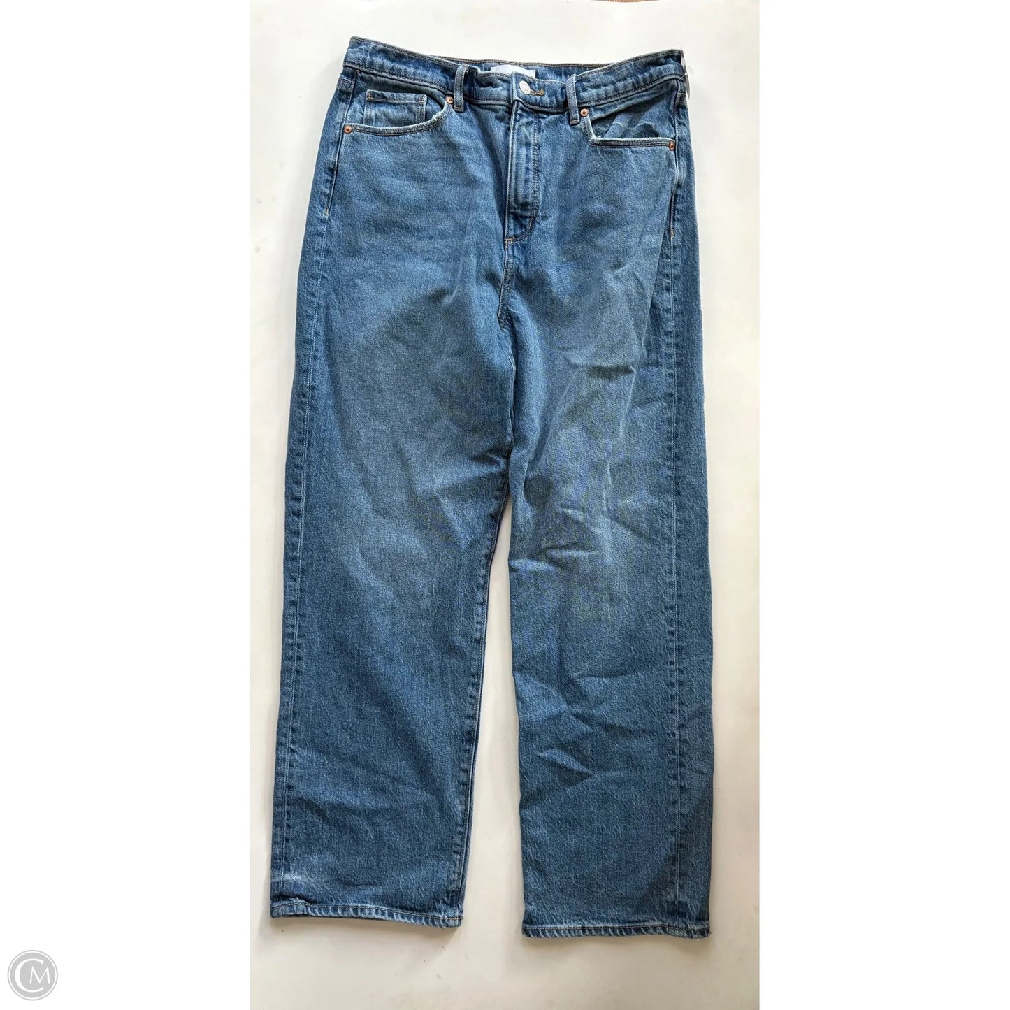 Jeans Straight By Loft In Blue, Size: 12