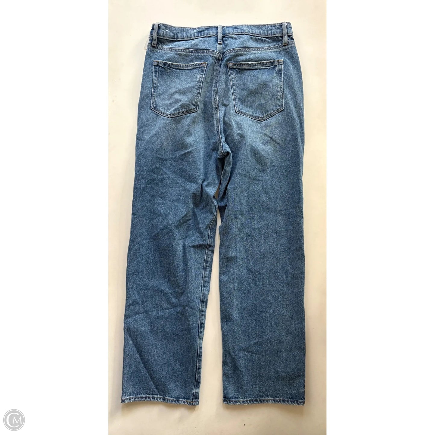 Jeans Straight By Loft In Blue, Size: 12