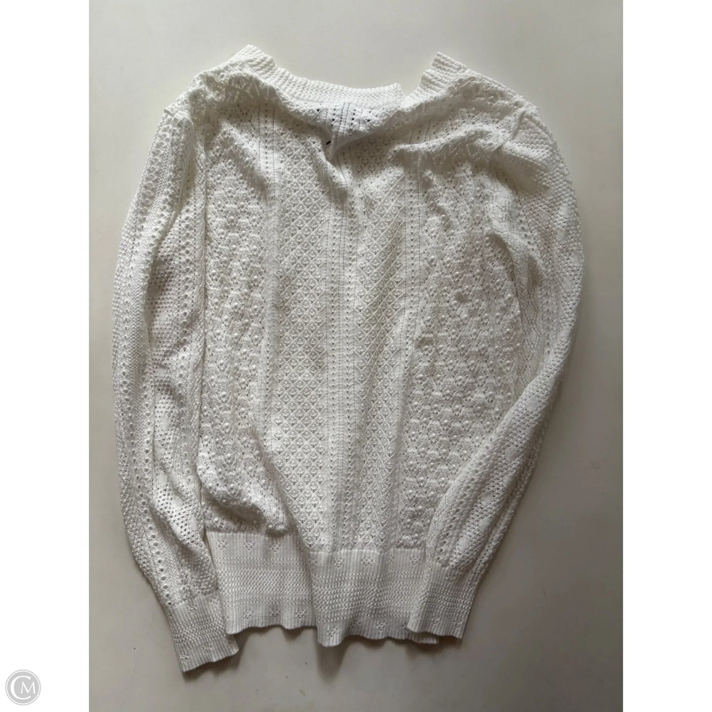 Sweater By White House Black Market In White, Size: M
