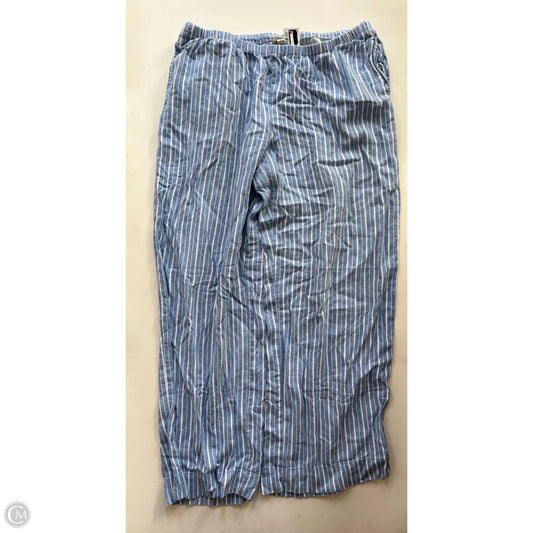 Pants Lounge By A New Day In Striped Pattern, Size: 12