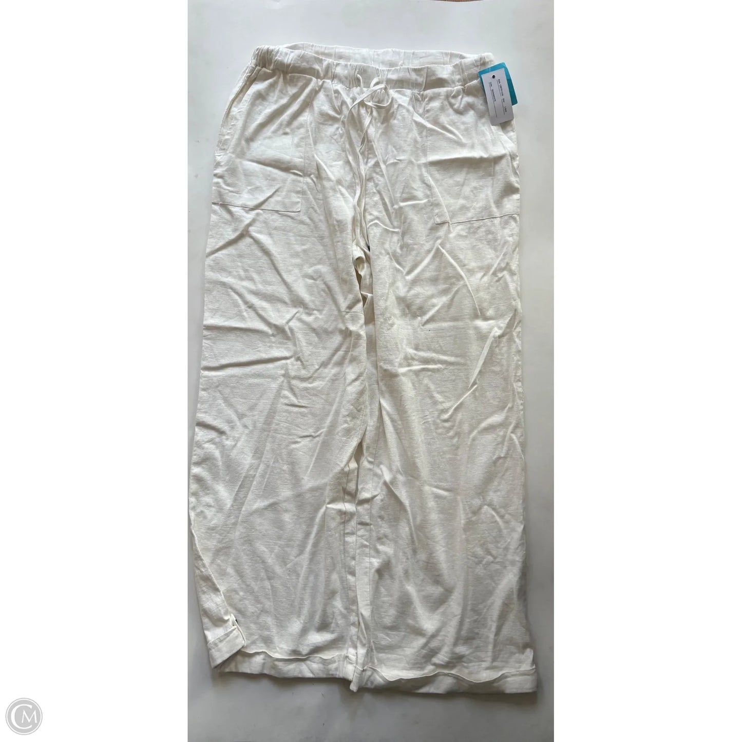 Pants Lounge By Cable And Gauge In Cream, Size: 12