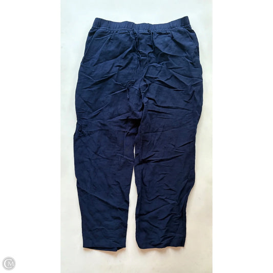 Pants Linen By H&m In Blue, Size: 8