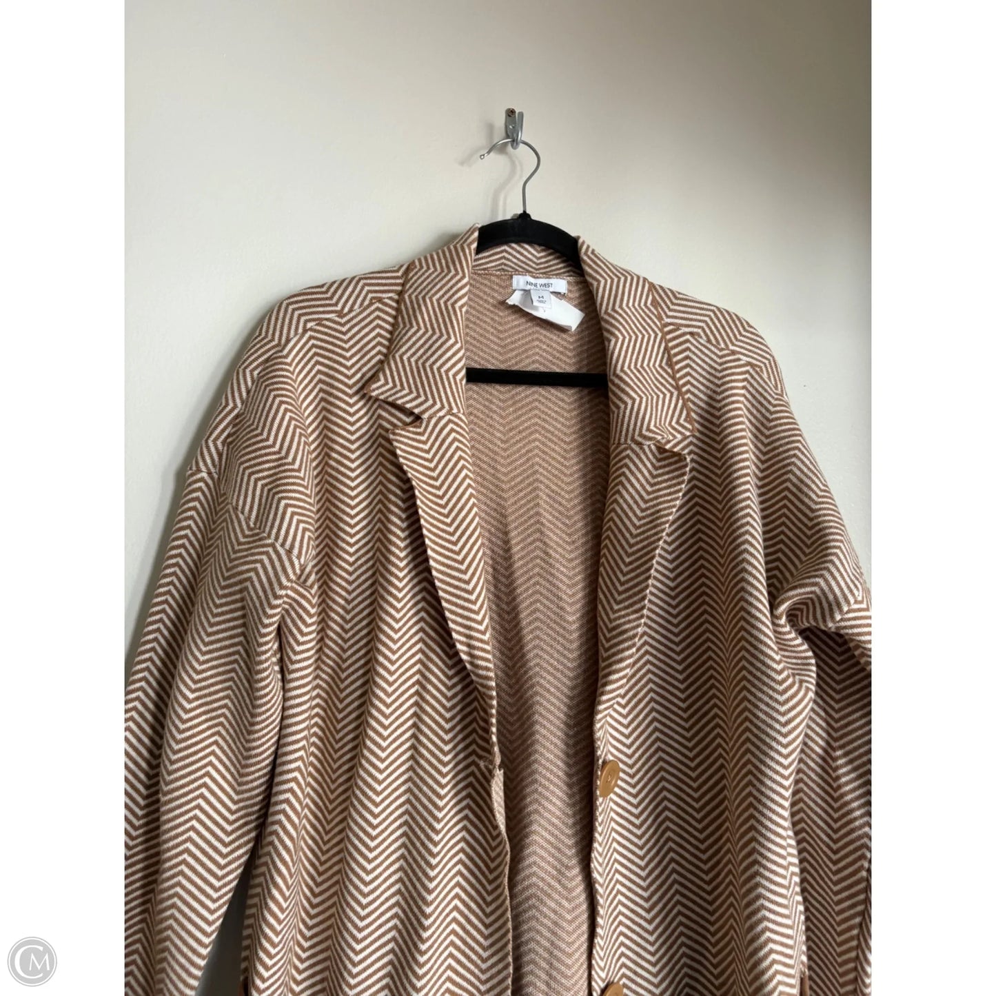 Coat Other By Nine West Apparel In Brown, Size: M