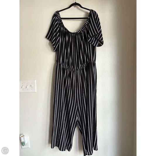 Jumpsuit By Ambiance Apparel In Black, Size: 3x