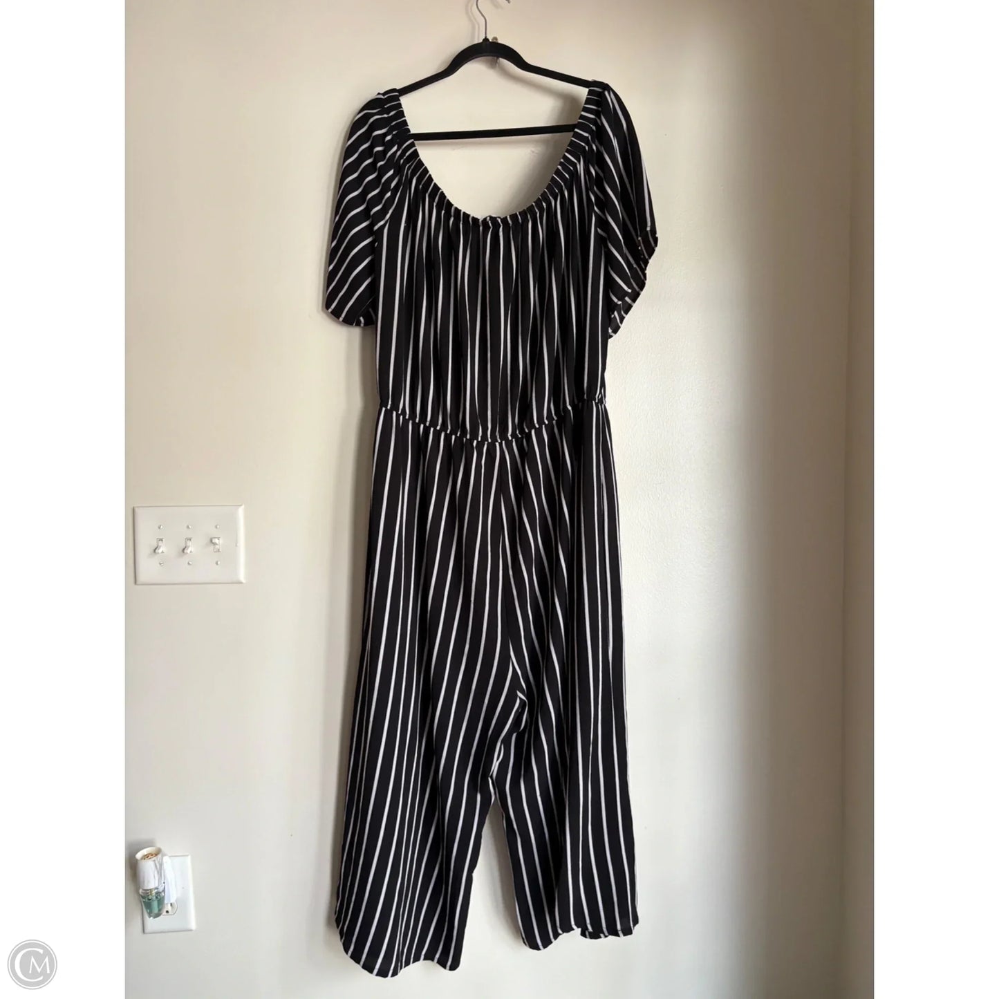 Jumpsuit By Ambiance Apparel In Black, Size: 3x