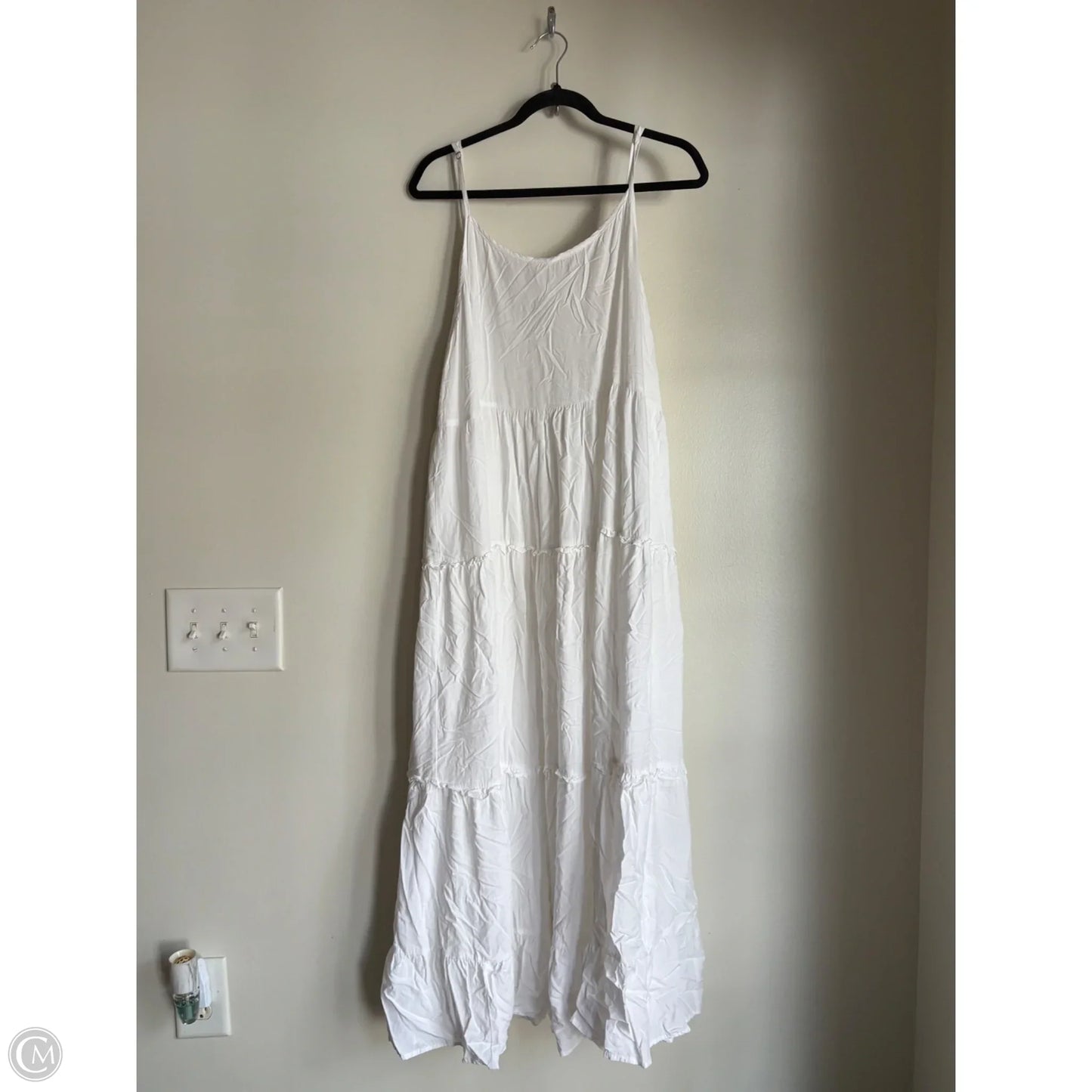 Dress Casual Maxi By Chicsoul In White, Size: 3x