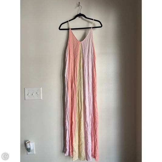 Dress Casual Maxi By Main Strip In Yellow, Size: 3x