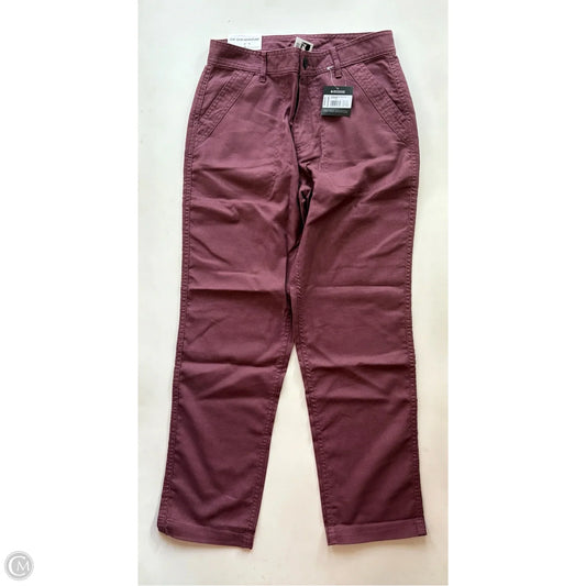Pants Chinos & Khakis By Eddie Bauer In Maroon, Size: 4