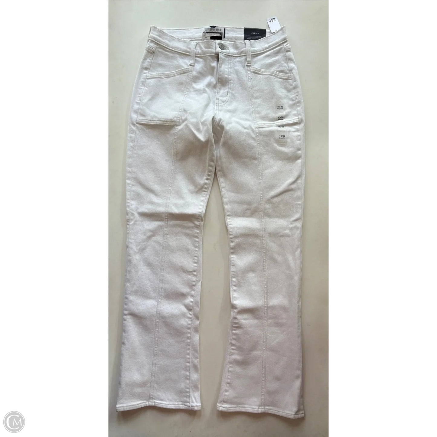 Jeans Boot Cut By Gap In White, Size: 10
