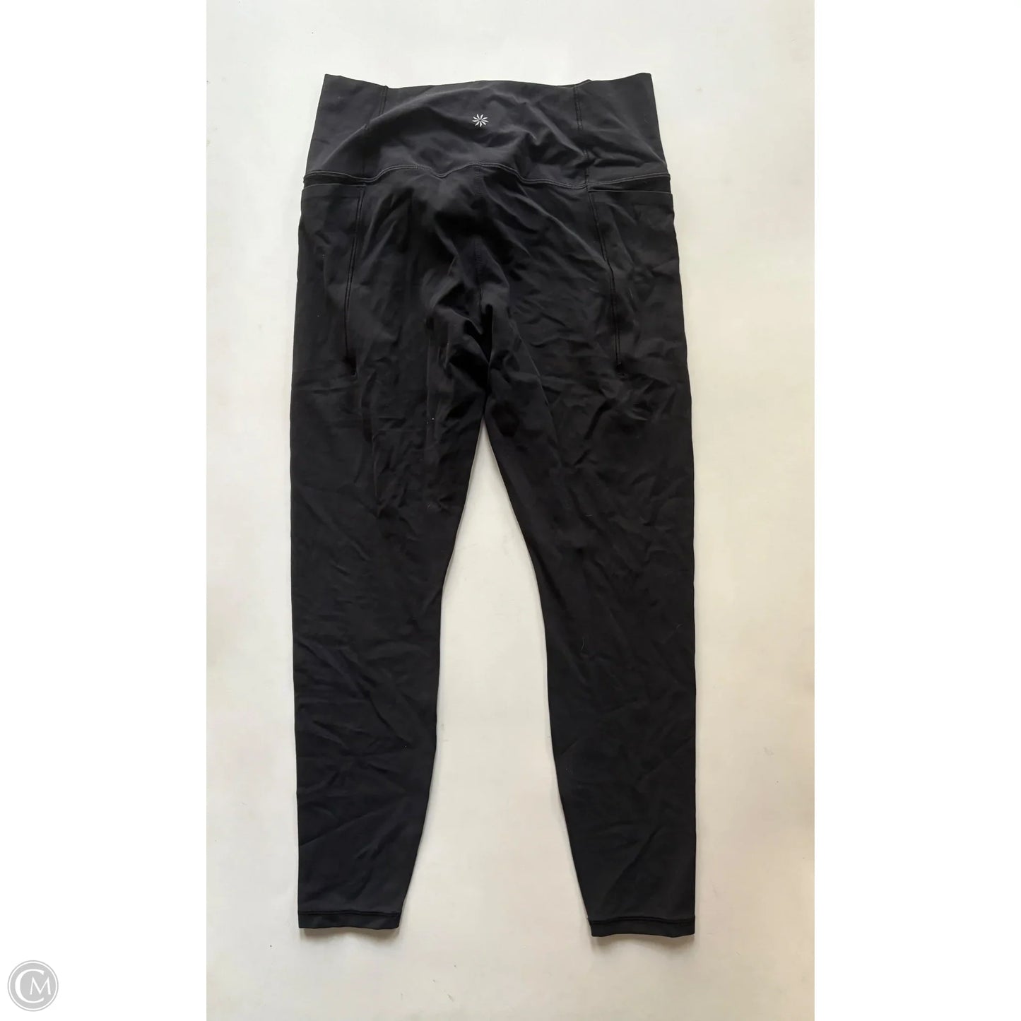 Athletic Leggings By Athleta In Black, Size: L