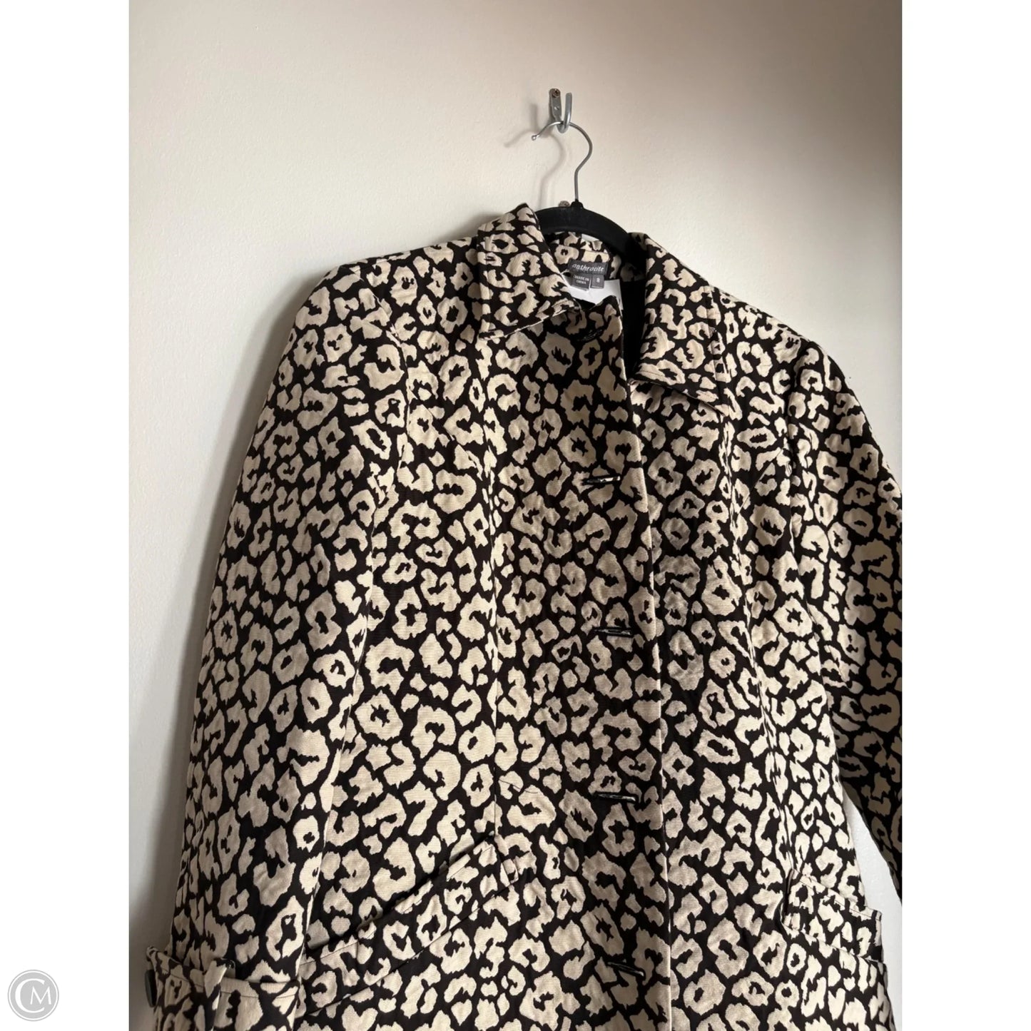 Coat Other By Anthracite In Animal Print, Size: M