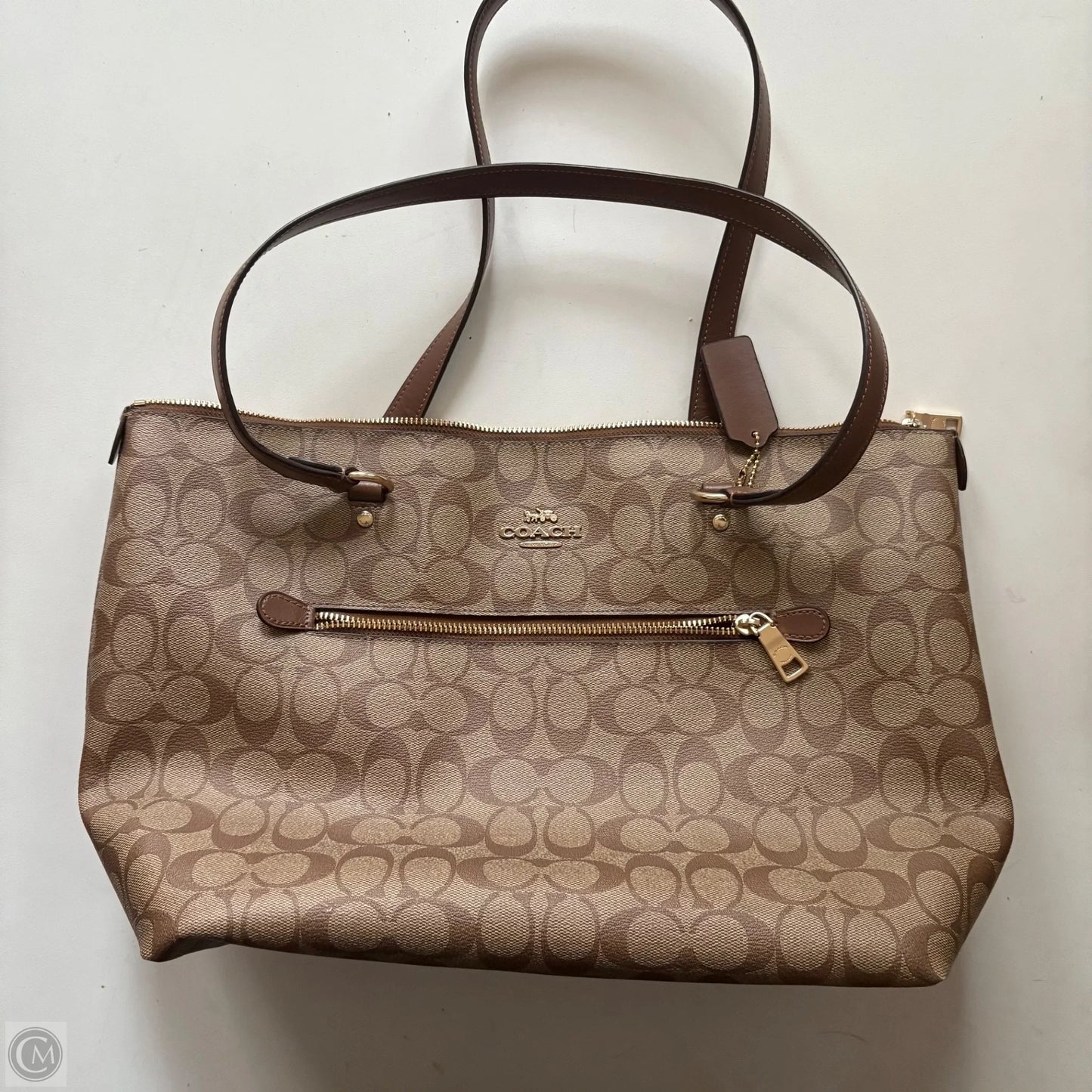 Handbag Designer By Coach, Size: Large