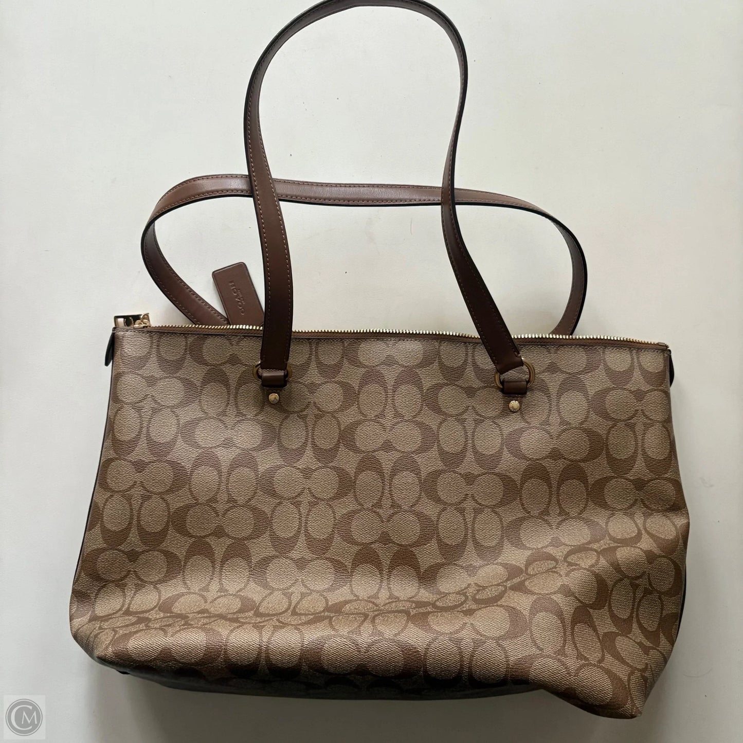 Handbag Designer By Coach, Size: Large