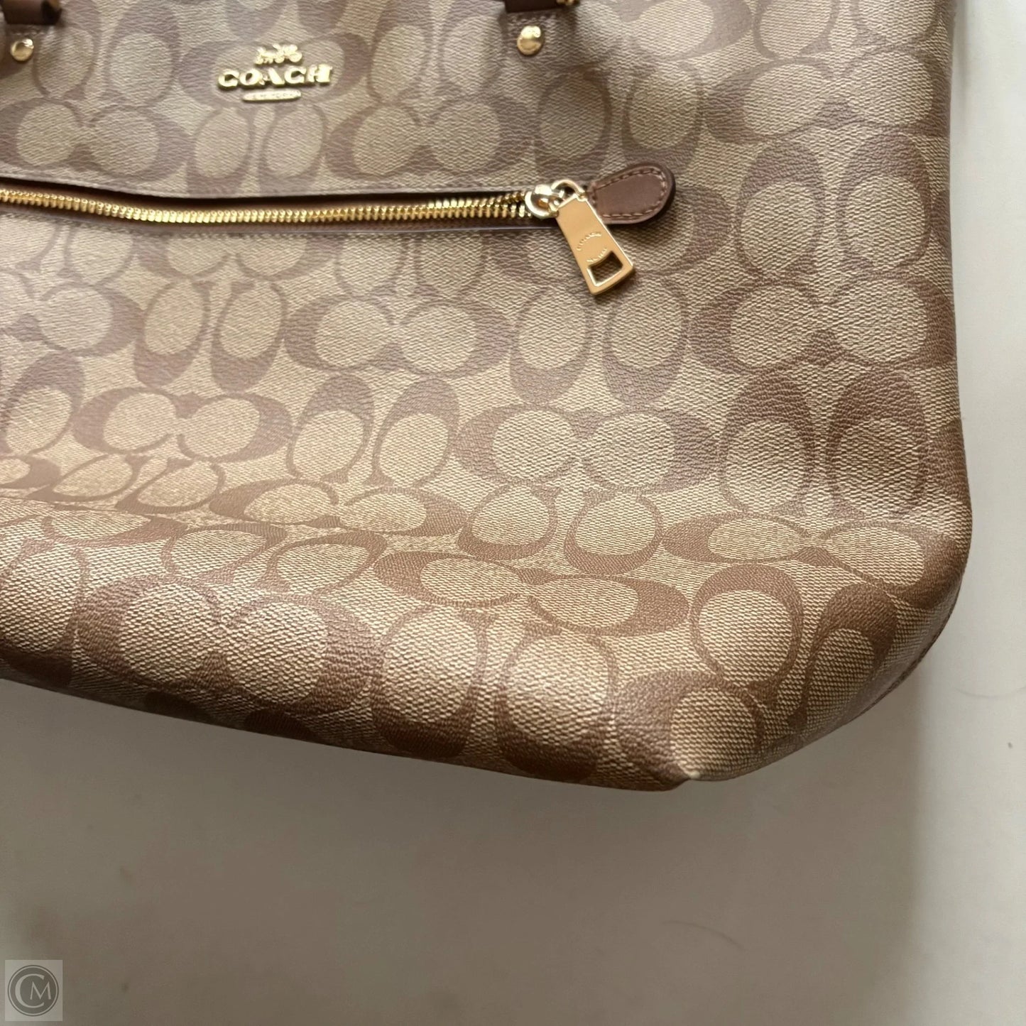 Handbag Designer By Coach, Size: Large