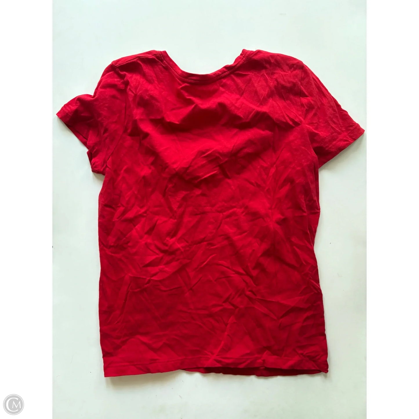 Top Short Sleeve By Time And Tru In Red, Size: M