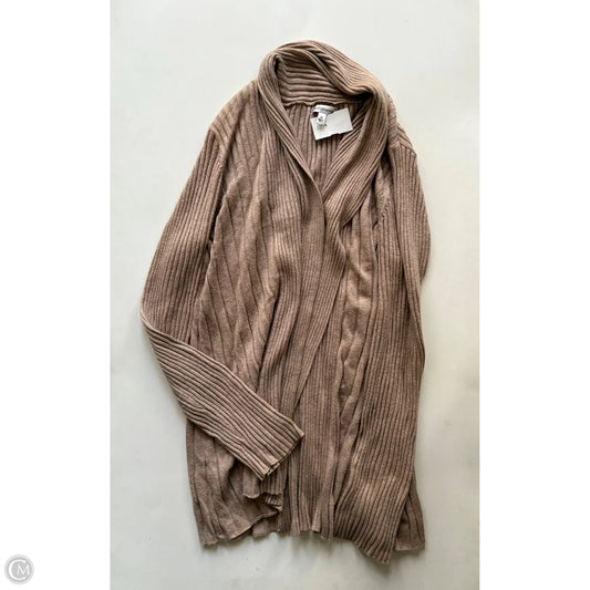 Sweater Cardigan By Croft And Barrow In Brown, Size: M