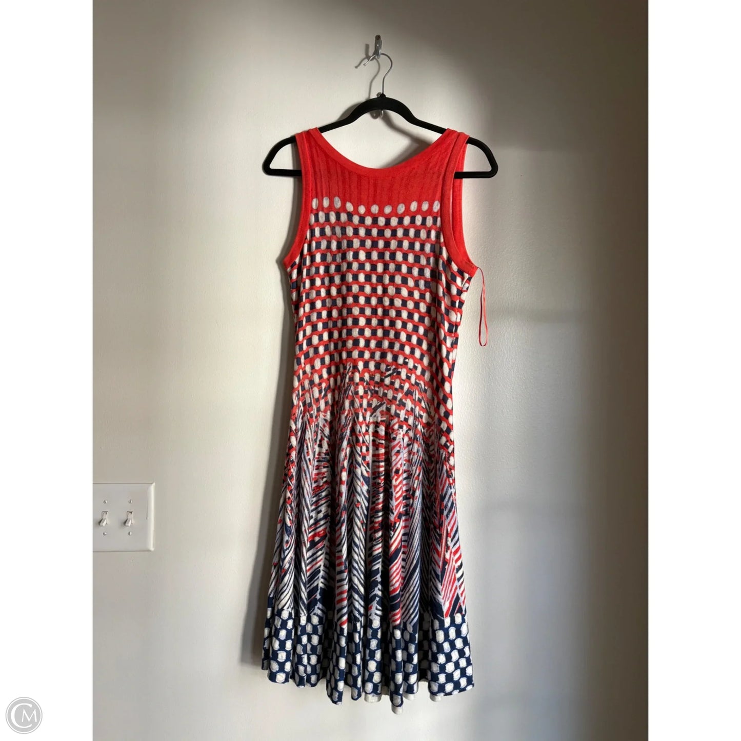 Dress Casual Maxi By Nic + Zoe In Polkadot Pattern, Size: M