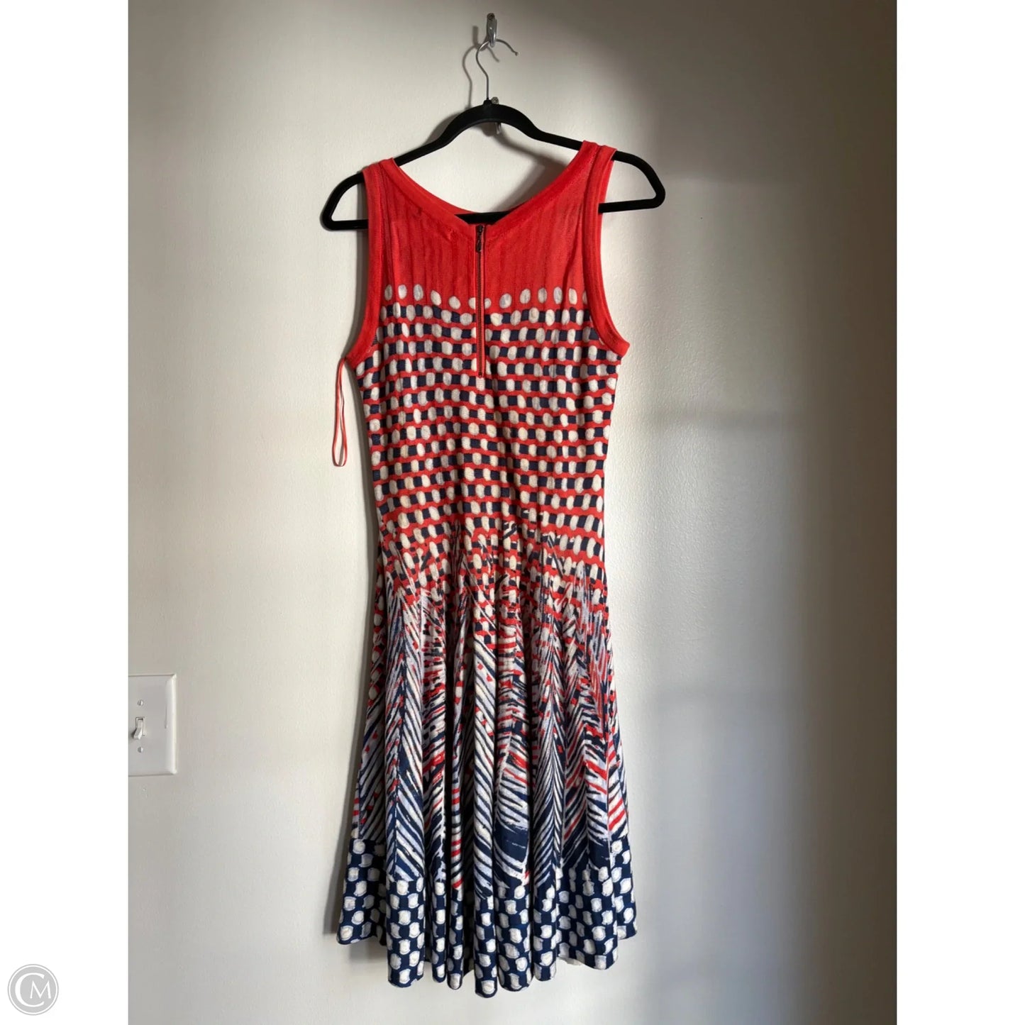 Dress Casual Maxi By Nic + Zoe In Polkadot Pattern, Size: M