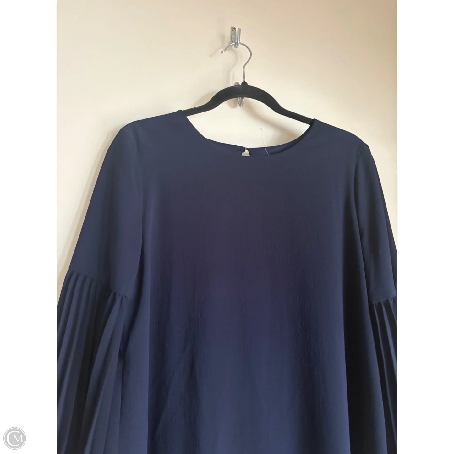 Dress Casual Midi By Cato In Navy, Size: S