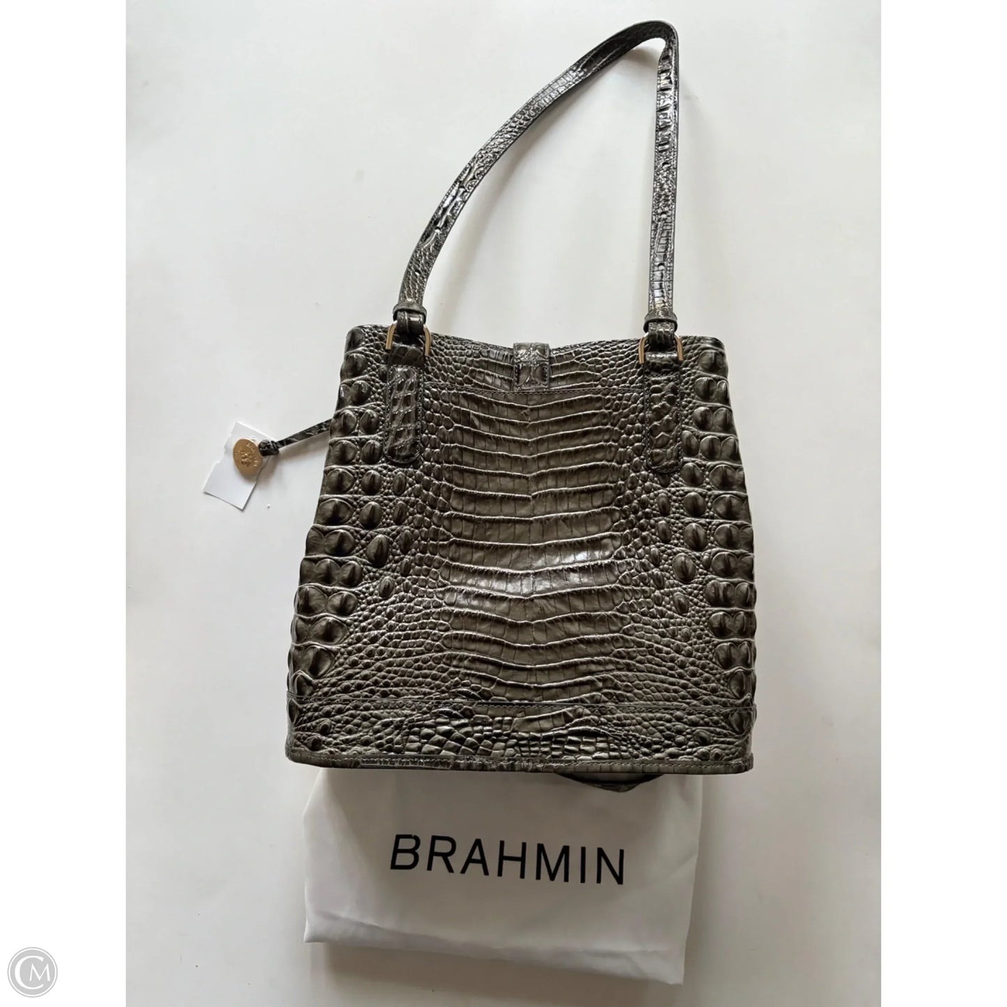 Handbag Designer By Brahmin, Size: Large