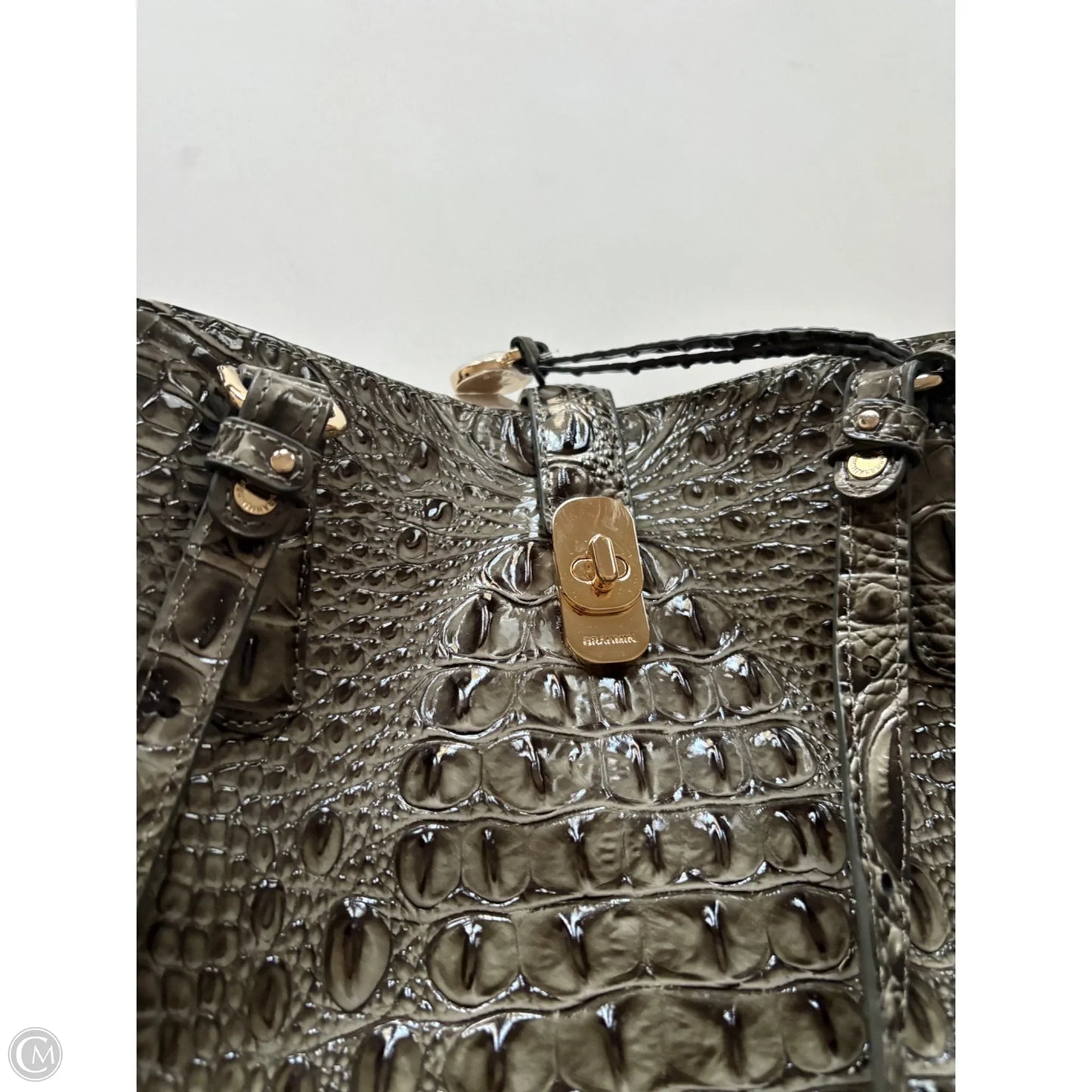 Handbag Designer By Brahmin, Size: Large