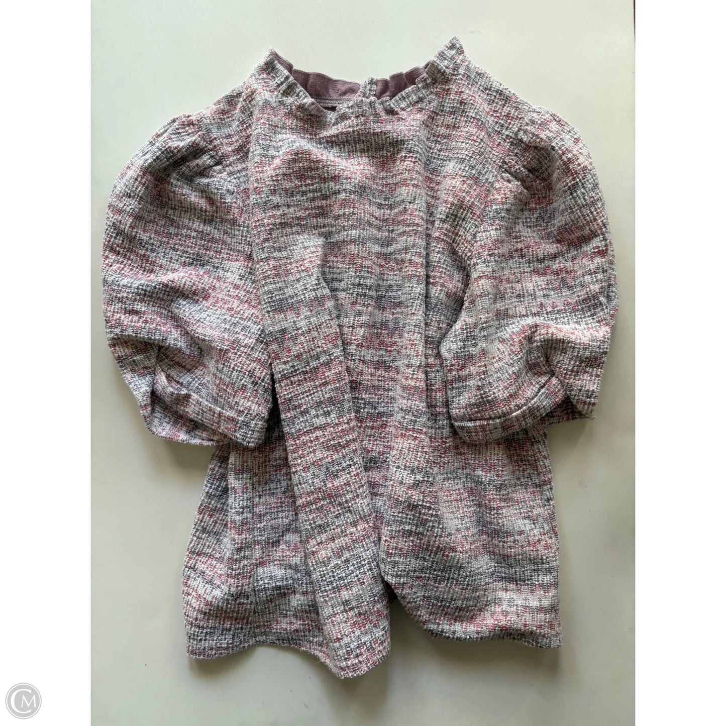 Top Short Sleeve By Cato In Red, Size: 1x