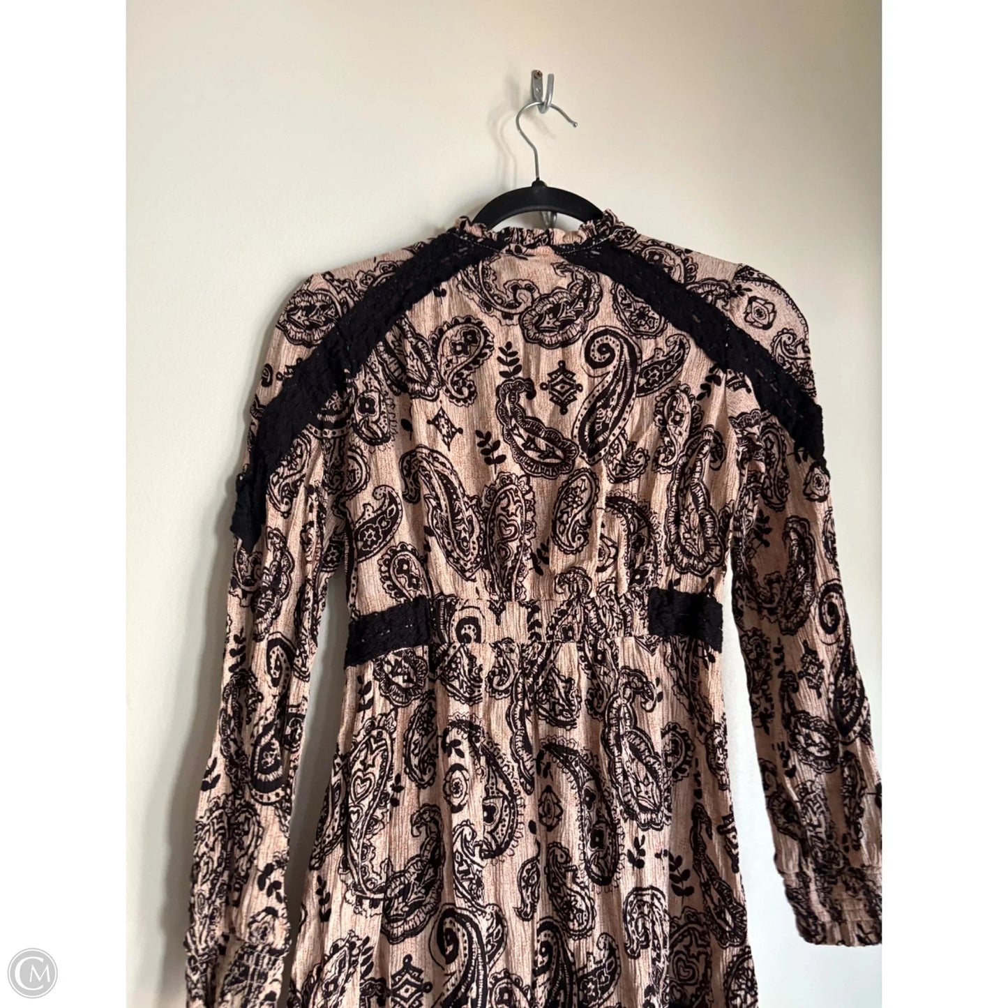 Dress Casual Midi By Knox Rose In Brown, Size: Xs