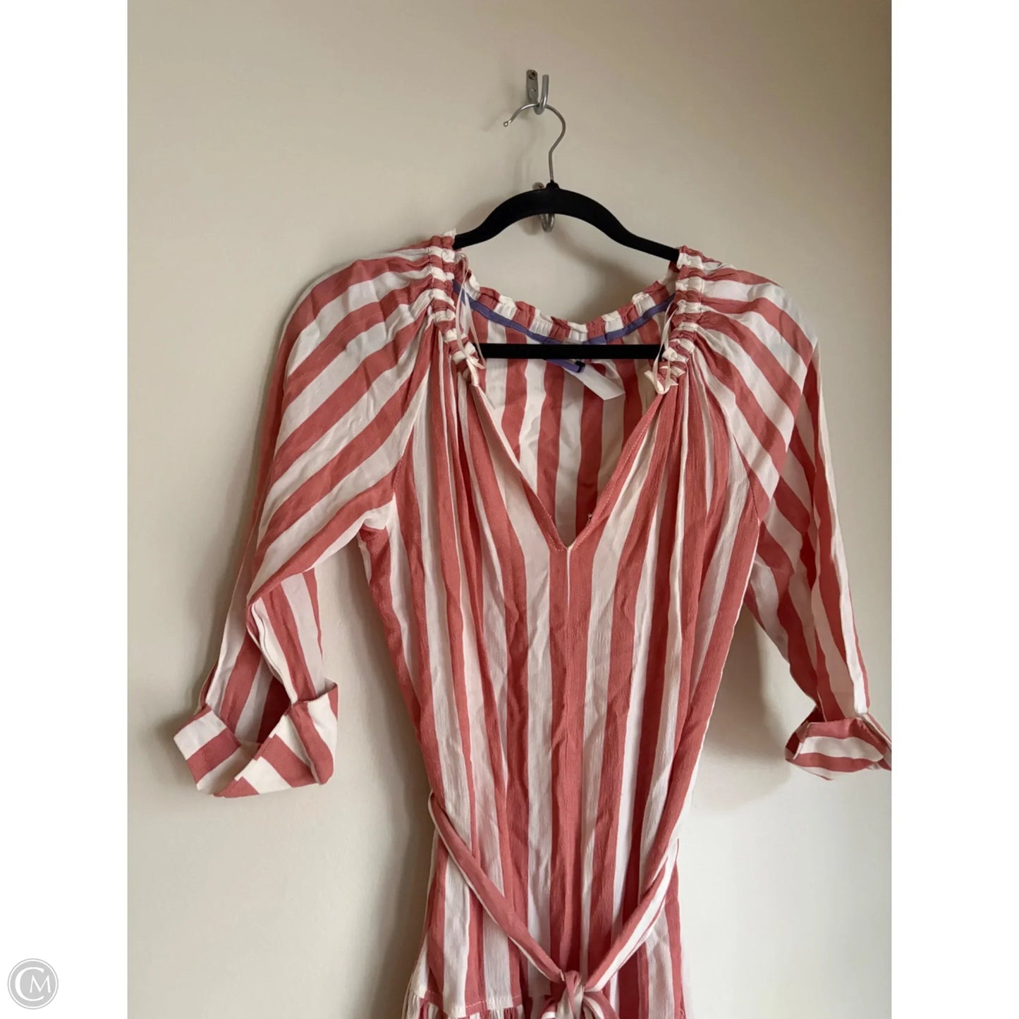 Dress Casual Midi By Violet And Claire In Striped Pattern, Size: S