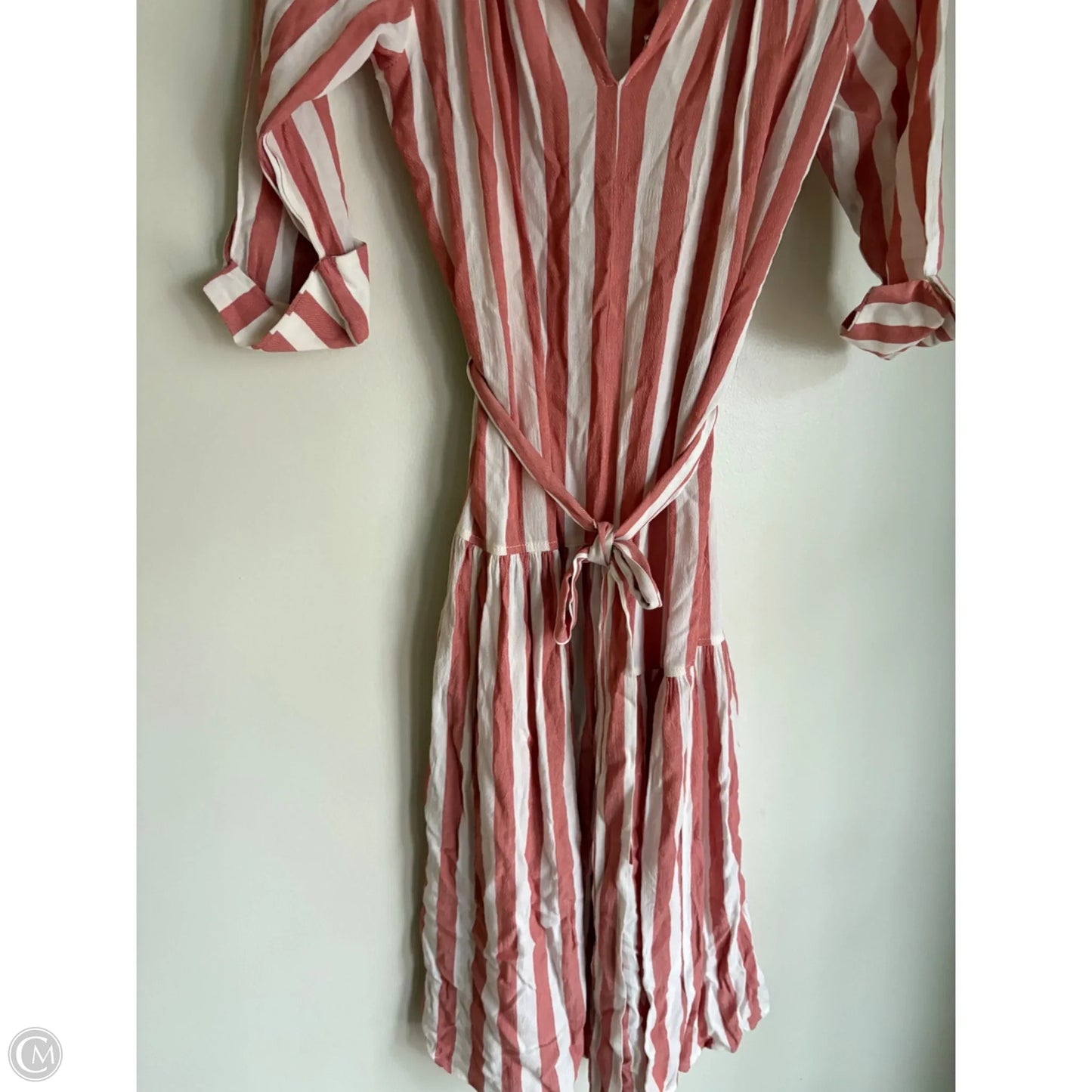 Dress Casual Midi By Violet And Claire In Striped Pattern, Size: S