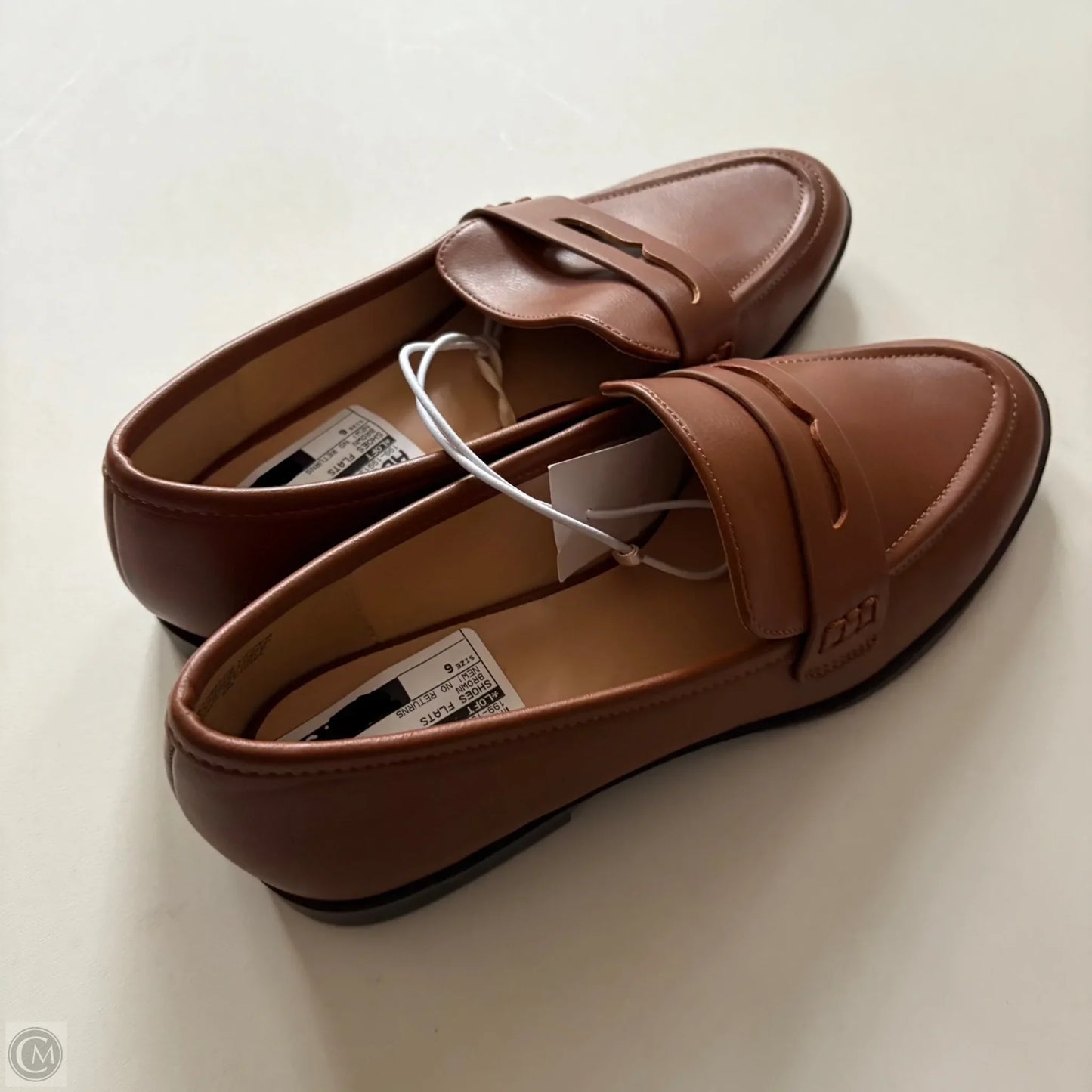 Shoes Flats By Loft In Brown, Size: 6